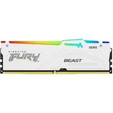 16GB DDR5-5600 Kingston FURY® Beast White RGB EXPO CL36